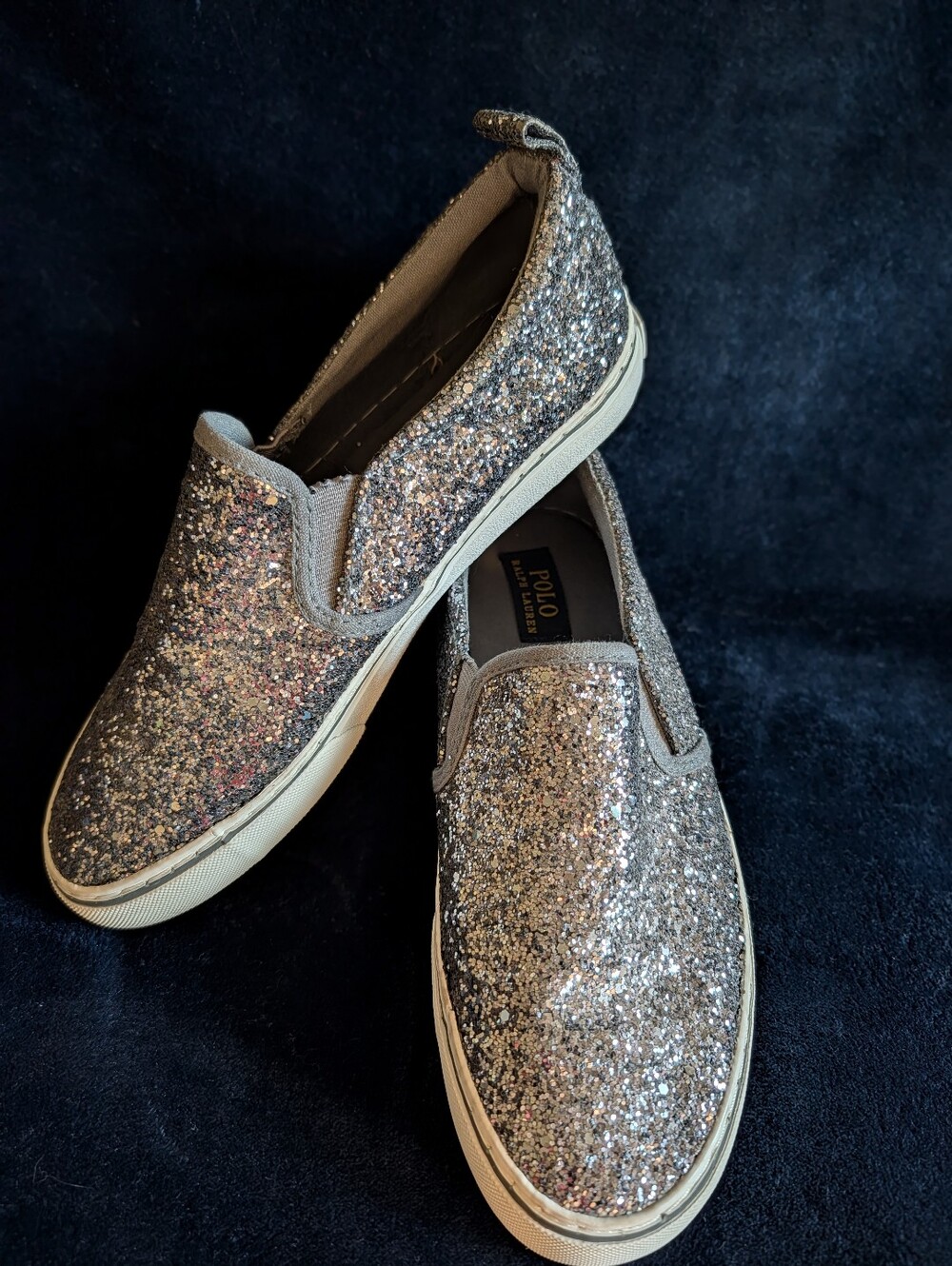 Women’s Polo Ralph Lauren Glitter Sneakers